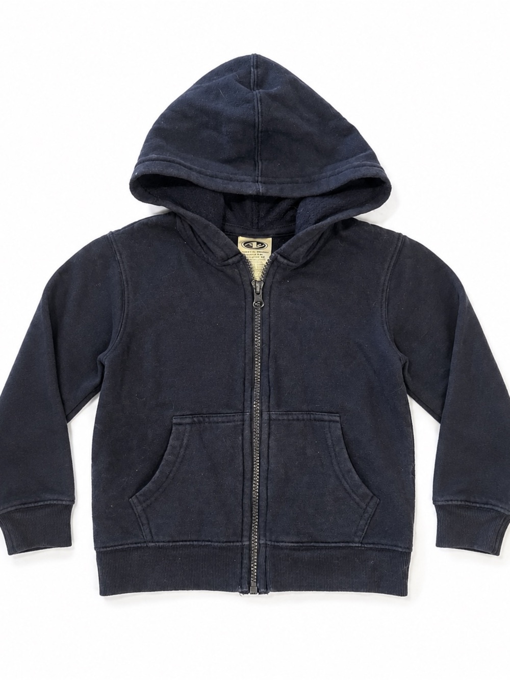 Athletic Works Navy Full-Zip Kids Hoodie